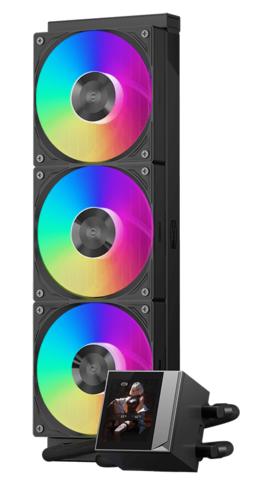 Купить Система охлаждения PCCooler DC360 Pro ARGB Display черная  5620890. Характеристики, отзывы и цены в Донецке