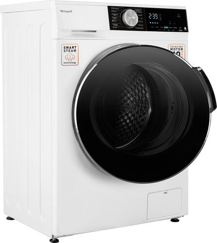 Купить Стирально-сушильная машина Weissgauff WMD 47148 DC Inverter Steam белый  9958895. Характеристики, отзывы и цены в Донецке
