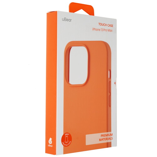Купить Накладка  uBear Touch Case для Apple iPhone 13 Pro Max оранжевый  4874378. Характеристики, отзывы и цены в Донецке