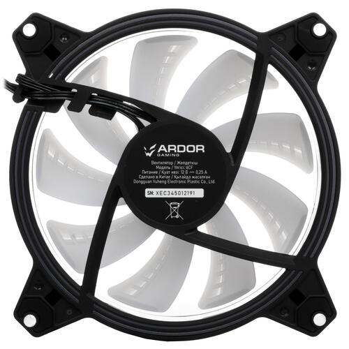 Купить Вентилятор ARDOR GAMING Mistral PRO 6CF ARGB  5437417. Характеристики, отзывы и цены в Донецке