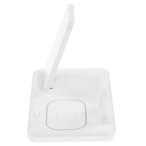 Купить Беспроводное зарядное устройство Kitfort КТ-3756 белый  9283654. Характеристики, отзывы и цены в Донецке
