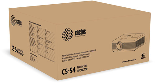 Купить Проектор Cactus Bright CS-S4.WT белый  5647902. Характеристики, отзывы и цены в Донецке