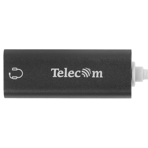 Купить Кабель   Telecom USB Type-A - jack 3.5 мм белый, серый  5602577. Характеристики, отзывы и цены в Донецке