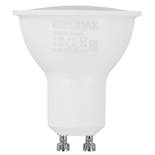 Купить Лампа светодиодная Kodak LED MR16-7W-865-GU10  5417561. Характеристики, отзывы и цены в Донецке