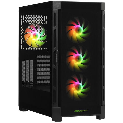 Купить Корпус Cougar Duoface Pro RGB [CGR-5AD1B-RGB] черный  5083436. Характеристики, отзывы и цены в Донецке
