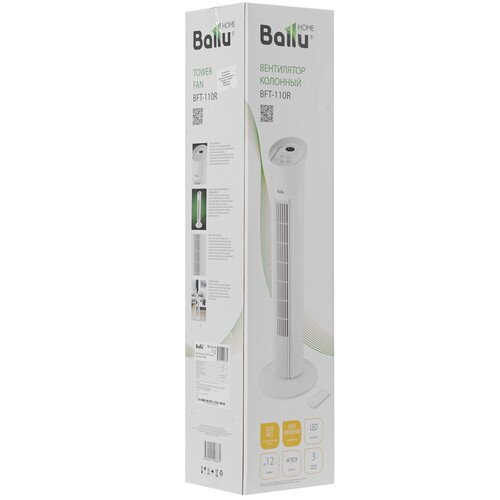 Купить Вентилятор Ballu BFT-110R  белый  5309125. Характеристики, отзывы и цены в Донецке