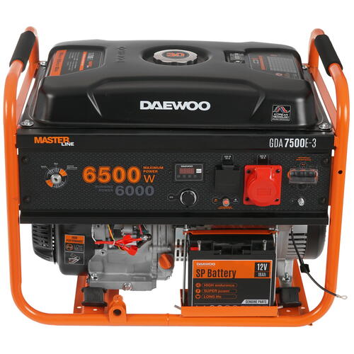 Купить Электрогенератор   бензиновый Daewoo GDA 7500E-3  1133332. Характеристики, отзывы и цены в Донецке
