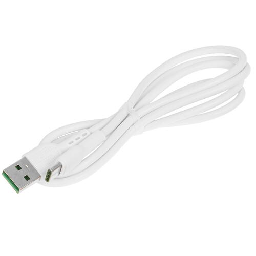 Купить Кабель круглый Hoco USB Type-C - USB 2.0 Type-A белый 1 м  5452405. Характеристики, отзывы и цены в Донецке