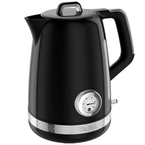 Купить Электрочайник Tefal Soleil KO3558E0 черный  9313142. Характеристики, отзывы и цены в Донецке