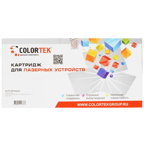 Купить Картридж лазерный Colortek TK-590 M пурпурный  5367173. Характеристики, отзывы и цены в Донецке