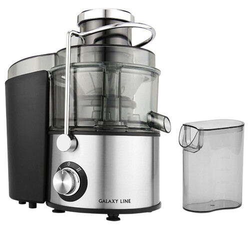 Купить Соковыжималка электрическая Galaxy Line GL 0810 серебристый  9146498. Характеристики, отзывы и цены в Донецке