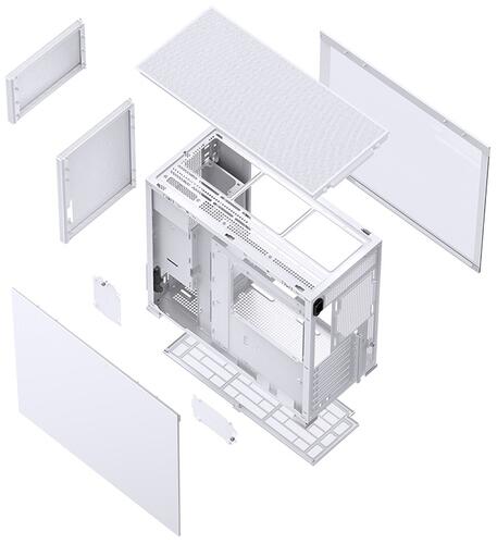 Купить Корпус JONSBO D41 MESH White  9047125. Характеристики, отзывы и цены в Донецке