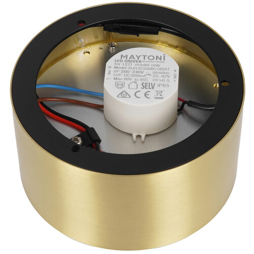 Купить Светильник потолочный Technical C091CL-12W4K-BS золотистый/золотистый  9143335. Характеристики, отзывы и цены в Донецке