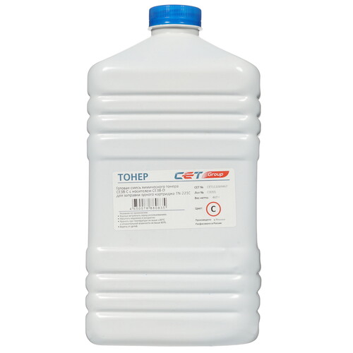Купить Тонер Cet CE38-C CET111069467 голубой  5303608. Характеристики, отзывы и цены в Донецке