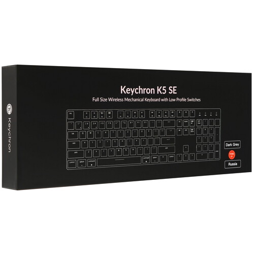 Купить Клавиатура  проводная + беспроводная Keychron K5SE  9192119. Характеристики, отзывы и цены в Донецке