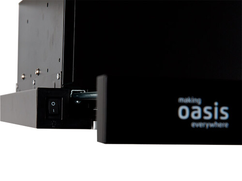 Купить Вытяжка телескопическая Oasis UV-50B (F) черный/черный  8166196. Характеристики, отзывы и цены в Донецке