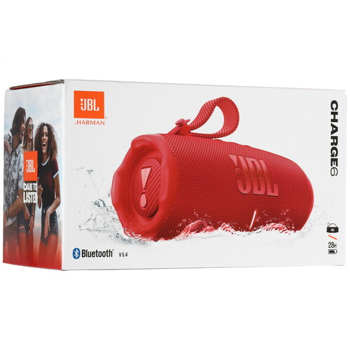 Купить Портативная колонка JBL Charge 6, красный  5618896. Характеристики, отзывы и цены в Донецке