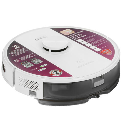 Купить Робот-пылесос Polaris PVCR 5001 WIFI IQ Home белый  9953736. Характеристики, отзывы и цены в Донецке