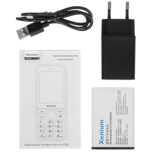 Купить Сотовый телефон Xenium X300 оранжевый/черный  5625076. Характеристики, отзывы и цены в Донецке