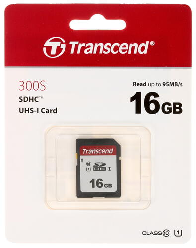 Купить Карта памяти Transcend 300S SDHC 16 ГБ [TS16GSDC300S]  1256951. Характеристики, отзывы и цены в Донецке
