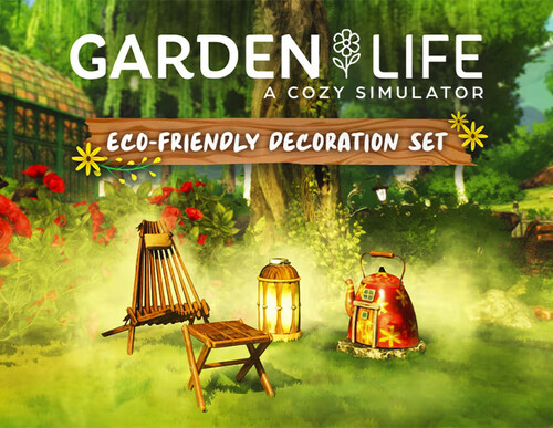 Купить Дополнение для игры Garden Life: A Cozy Simulator - Eco-friendly Decoration Set (Steam)  5622331. Характеристики, отзывы и цены в Донецке
