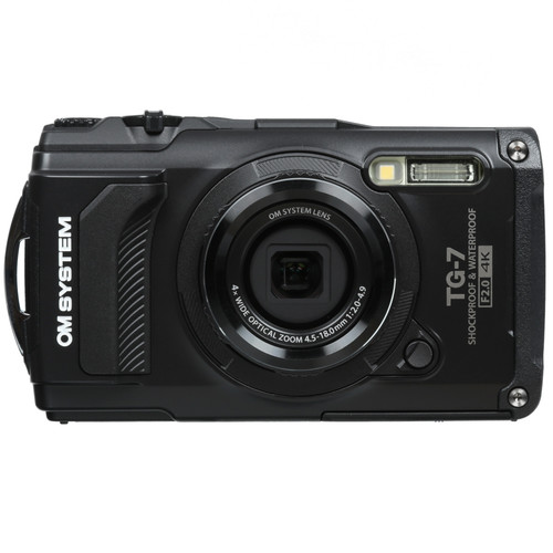 Купить Компактный фотоаппарат Olympus OM System Tough TG-7 черный  5472145. Характеристики, отзывы и цены в Донецке