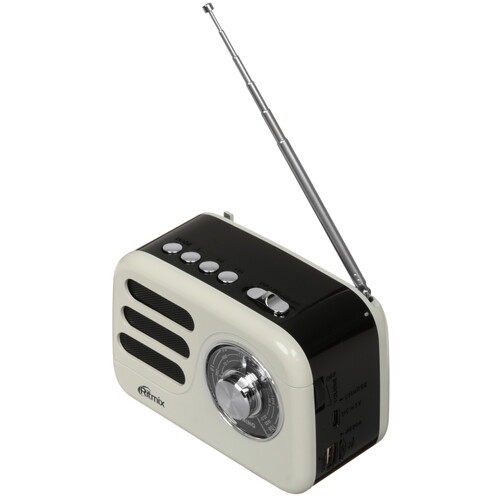 Купить Радиоприемник Ritmix RPR-033 белый  9201105. Характеристики, отзывы и цены в Донецке