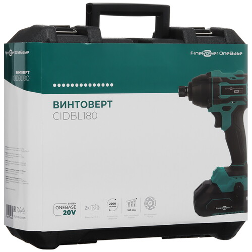 Купить Винтоверт FinePower CIDBL180 OneBase20  5433317. Характеристики, отзывы и цены в Донецке