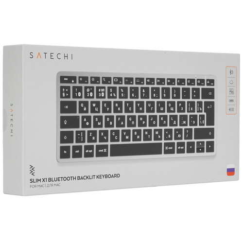 Купить Клавиатура беспроводная SATECHI Slim X1  4818592. Характеристики, отзывы и цены в Донецке