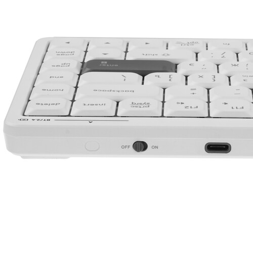 Купить Клавиатура  беспроводная A4Tech Fstyler FBX53C  5616288. Характеристики, отзывы и цены в Донецке