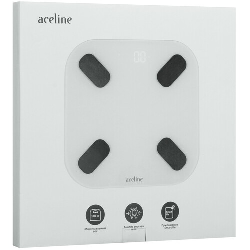 Купить Весы Aceline SC-30 белый  9090050. Характеристики, отзывы и цены в Донецке