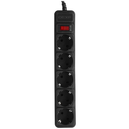 Купить Сетевой фильтр DEXP Standart 550V черный  5418216. Характеристики, отзывы и цены в Донецке