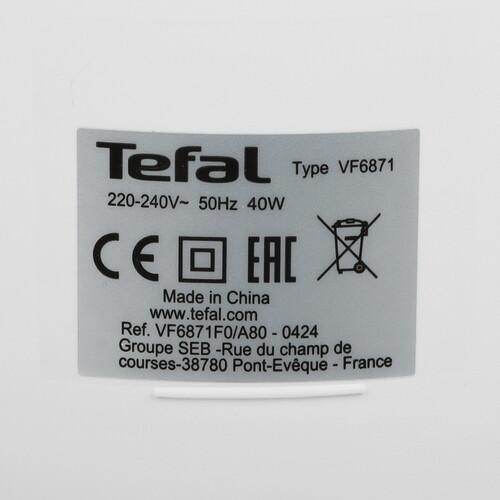 Купить Вентилятор Tefal Eole Ultra VF6871F0  белый  9226498. Характеристики, отзывы и цены в Донецке