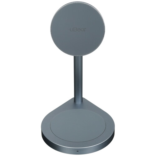 Купить Беспроводное зарядное устройство uBear Stage 2-in-1 серый  5466096. Характеристики, отзывы и цены в Донецке