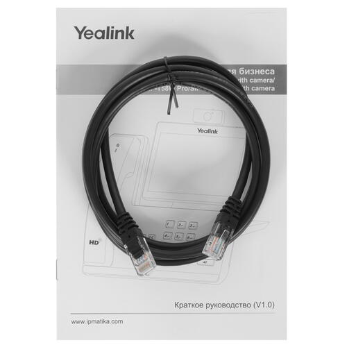 Купить Телефон VoIP Yealink SIP-T58W with camera черный  5367498. Характеристики, отзывы и цены в Донецке