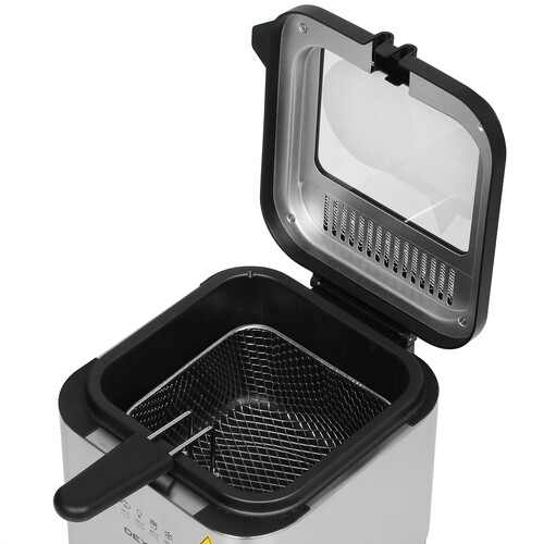 Купить Фритюрница DEXP DF-900 серебристый  5416602. Характеристики, отзывы и цены в Донецке