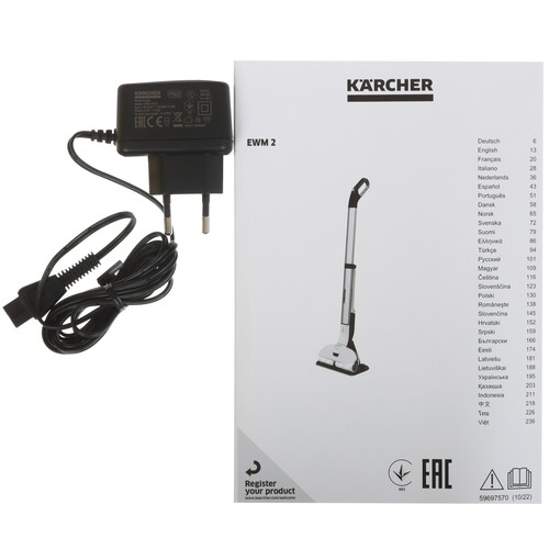 Купить Электрошвабра    Karcher EWM 2  белый  9078330. Характеристики, отзывы и цены в Донецке