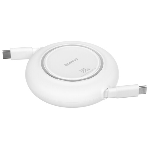 Купить Кабель автосмотка Baseus USB Type-C - USB Type-C белый 2 м  5627799. Характеристики, отзывы и цены в Донецке