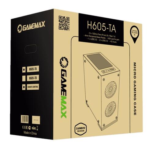 Купить Корпус GameMax H605-TA  5370908. Характеристики, отзывы и цены в Донецке