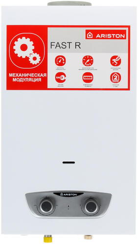Купить Водонагреватель газовый Ariston FAST R 10  1103712. Характеристики, отзывы и цены в Донецке