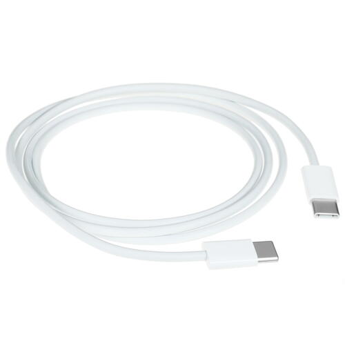 Купить Кабель круглый Apple USB Type-C - USB Type-C белый 1 м  1336815. Характеристики, отзывы и цены в Донецке