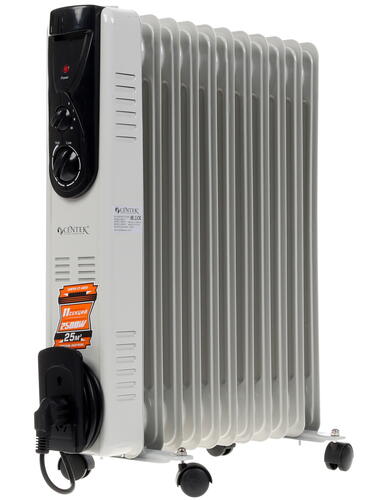Купить Масляный обогреватель Centek CT-6202 серый  1085756. Характеристики, отзывы и цены в Донецке