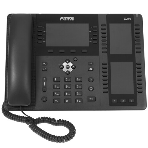 Купить Телефон VoIP Fanvil X210 черный  1393566. Характеристики, отзывы и цены в Донецке