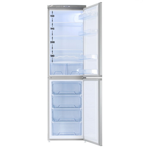 Купить Холодильник с морозильником   DON R-297 NG серебристый  1229510. Характеристики, отзывы и цены в Донецке