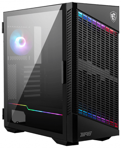 Купить Корпус MSI MPG VELOX 100P AIRFLOW [306-7G18P21-809] черный  4861015. Характеристики, отзывы и цены в Донецке