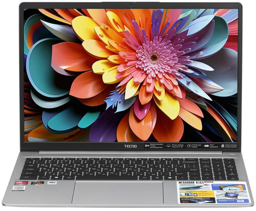 Купить 16" Ноутбук Tecno Megabook K16S серебристый  5483447. Характеристики, отзывы и цены в Донецке