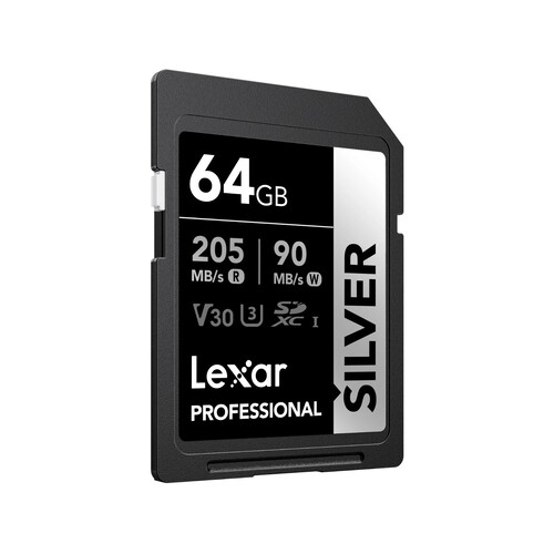 Купить Карта памяти Lexar Professional Silver SDXC 64 ГБ  5641153. Характеристики, отзывы и цены в Донецке