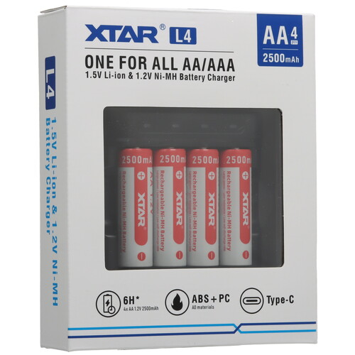 Купить Зарядное устройство Xtar L4  5431681. Характеристики, отзывы и цены в Донецке