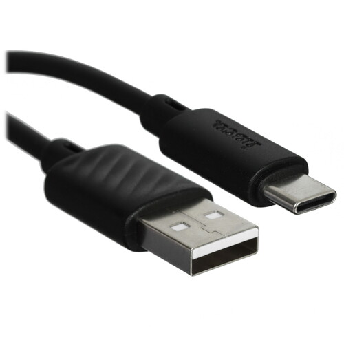 Купить Кабель круглый Hoco USB Type-C - USB 2.0 Type-A черный 1 м  5635352. Характеристики, отзывы и цены в Донецке