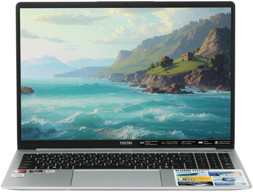 Купить 16" Ноутбук Tecno Megabook K16S серебристый  5618696. Характеристики, отзывы и цены в Донецке